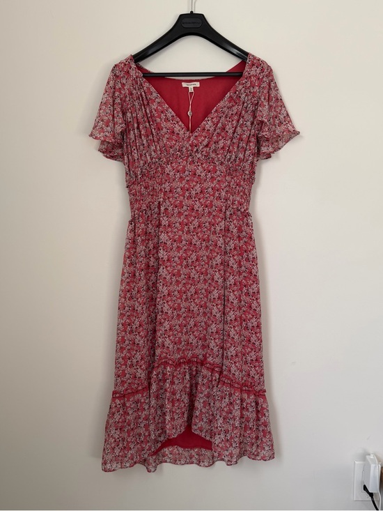 Max Studio Dresses & Skirts - Max Studio Floral Smocked Midi Dress - Size L